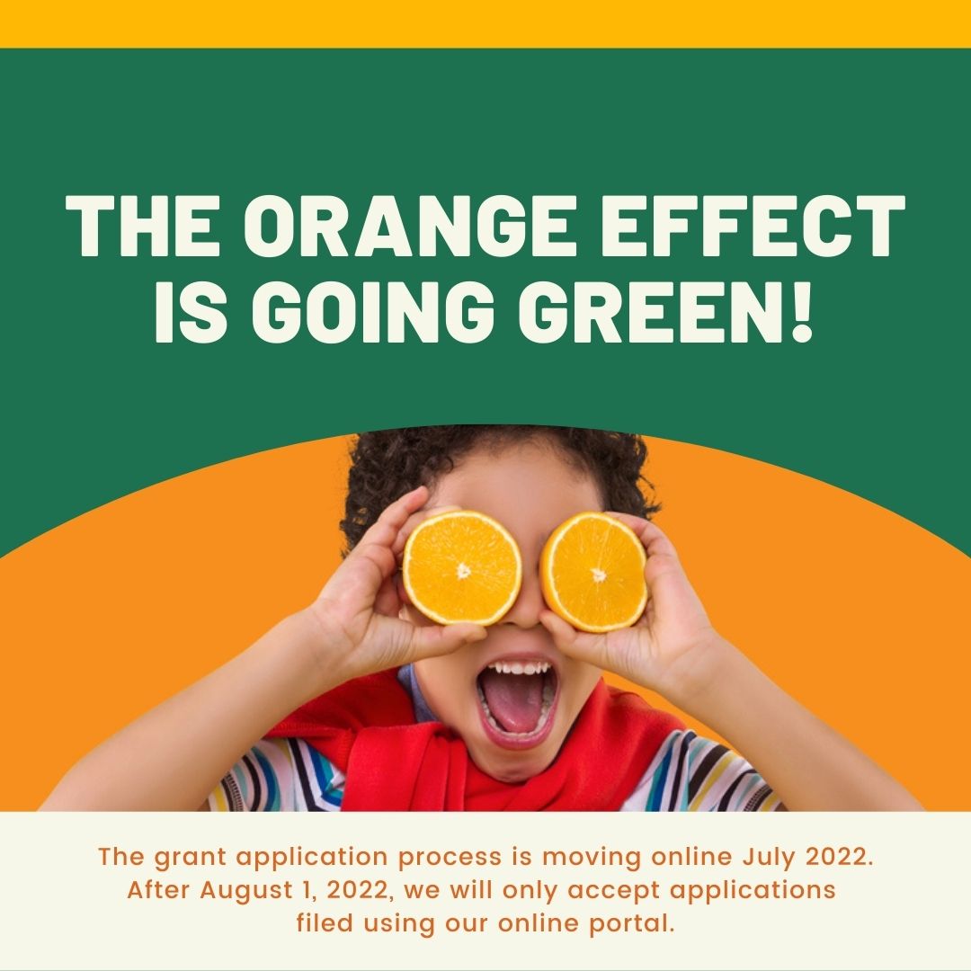 Copy of Instagram Post - The Orange Effect is going green!
